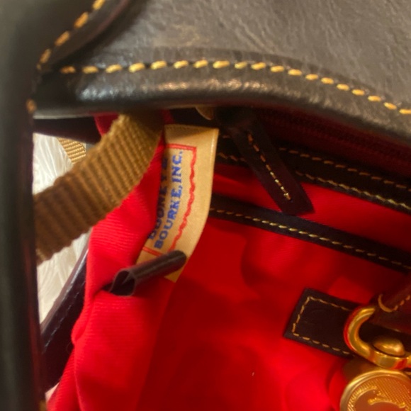 Dooney & Bourke Florentine Leather Small Logo Lock
Satchel Navy Color Bag - Picture 11 of 14